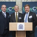 LowCVP MD Andy Eastlake, former Chair Prof Neville Jackson and former MD, Greg Archer.