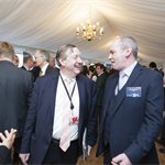 Lord Borwick (former Board member) and Andy Eastlake