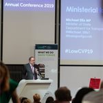 Michael Ellis MP, transport minister, LowCVP Conference 2019 (3)