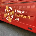 Hydrogen Bus at Metroline Depot, Perival