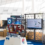 Conference Principal Sponsor Steel E-Motive's innovative stand