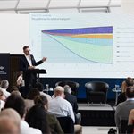 Chris Stark, CEO, Climate Change Committee speaks to the conference