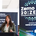 Ginny Buckley TV science presenter (electrifying.com), addresses Anniversary Reception