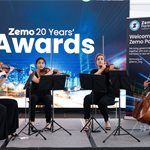 20th Anniversary Reception and Awards string quartet