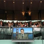 Live video link to Mayor's office in San Francisco