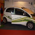 Electric Vehicle dipslay SustainabilityLive! 2010