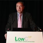 Transport Minister, Norman Baker, addresses the conference