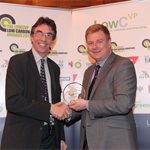 Outstanding Individual Winner -(l-r) Stephen Joseph (Campaign for Better Transport) & Greg Archer (LowCVP)
