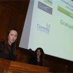Toyota's Sophie Ogunbiyi expresses thanks on behalf of Outstanding Individual in Promoting Low Carbon Transport, Graham Smith (Toyota Motor Europe MD, London Office)