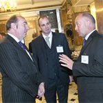 Norman Baker in conversation with BAE Systems' Paul Childs