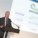 Brendan Connor, Chair, Cenex, speaking at LCV-LowCVP Champions Awards Dinner