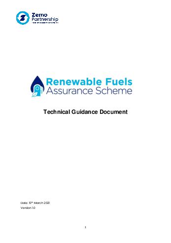 RFAS Technical Guidance